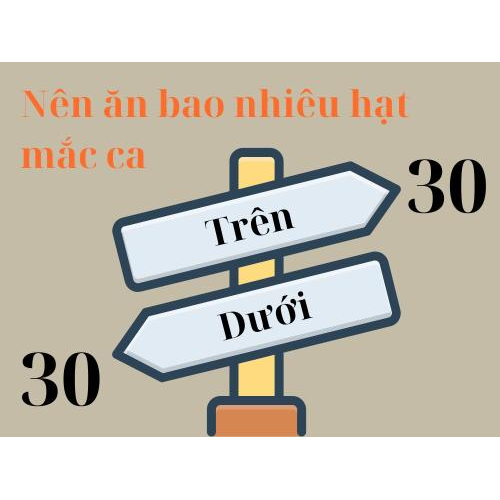 Nên ăn bao nhiêu hạt mac ca mỗi ngày?